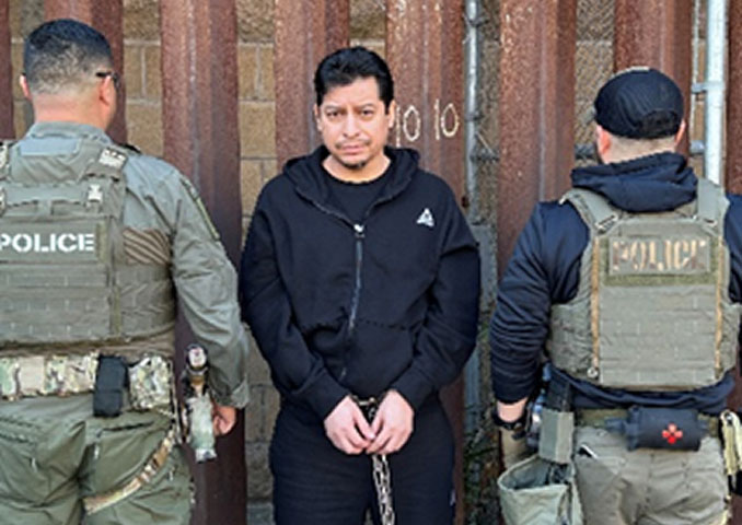 Mario Hidalgo, wanted for charges stemming from drug trafficking; removed to his home country January 7, 2025 (SOURCE: US Immigration and Customs Enforcement)